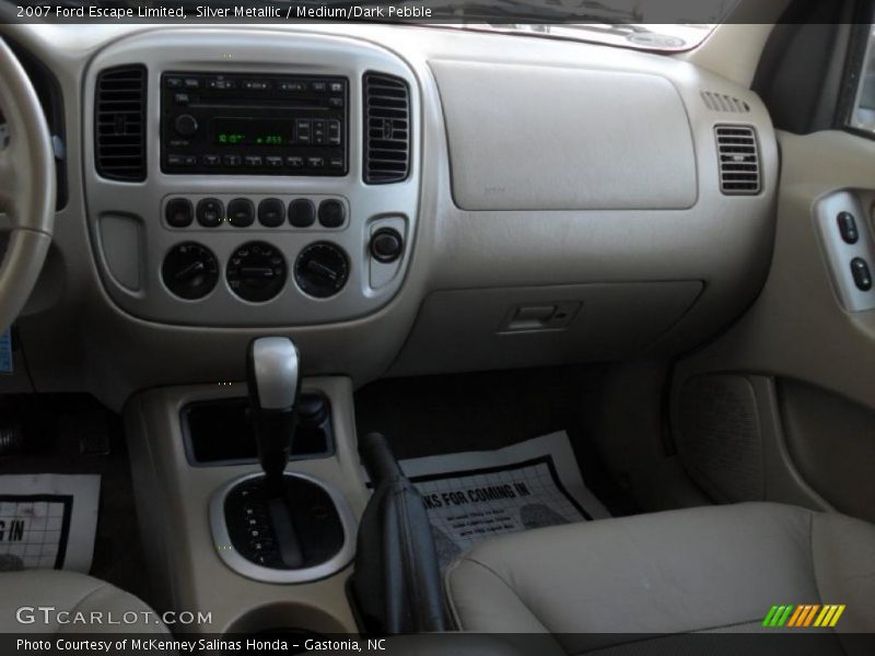 Silver Metallic / Medium/Dark Pebble 2007 Ford Escape Limited