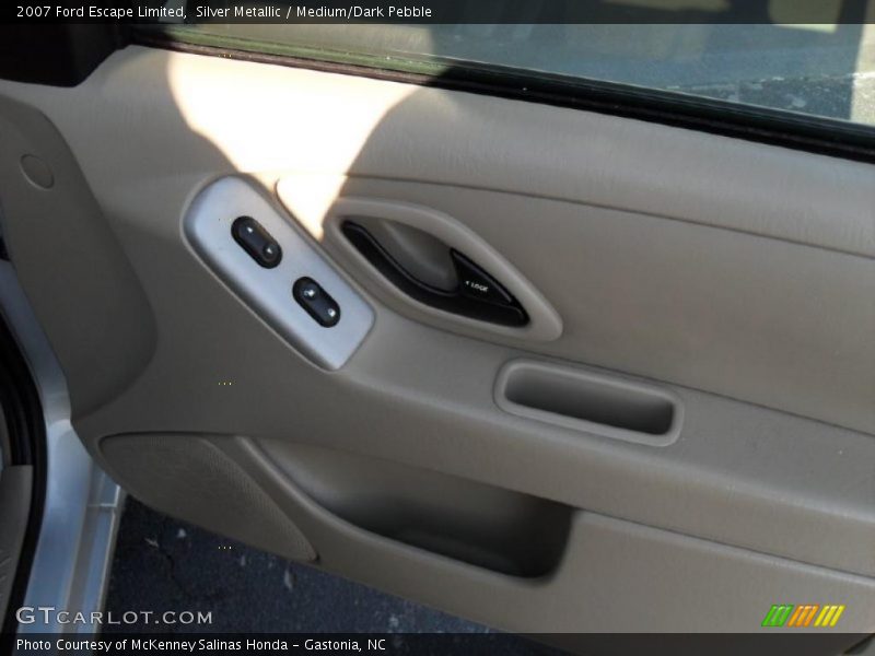 Silver Metallic / Medium/Dark Pebble 2007 Ford Escape Limited