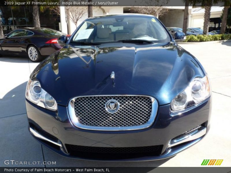 Indigo Blue Metallic / Ivory/Oyster 2009 Jaguar XF Premium Luxury