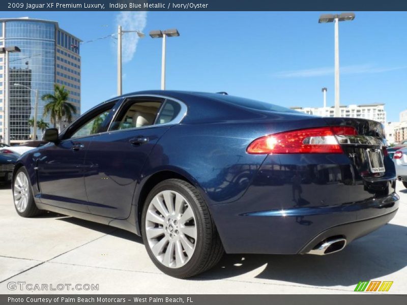 Indigo Blue Metallic / Ivory/Oyster 2009 Jaguar XF Premium Luxury