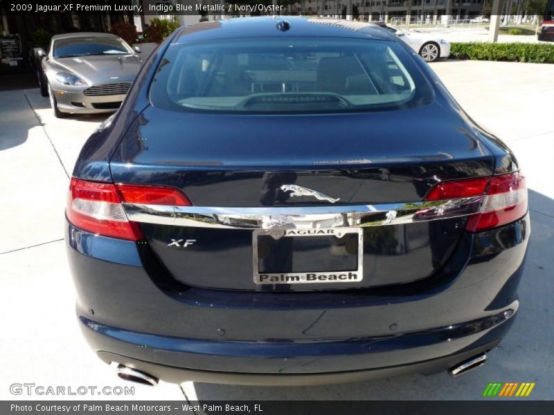 Indigo Blue Metallic / Ivory/Oyster 2009 Jaguar XF Premium Luxury