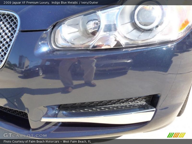 Indigo Blue Metallic / Ivory/Oyster 2009 Jaguar XF Premium Luxury