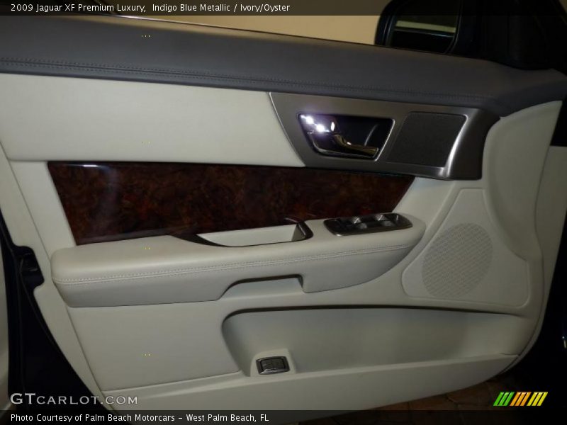 Indigo Blue Metallic / Ivory/Oyster 2009 Jaguar XF Premium Luxury