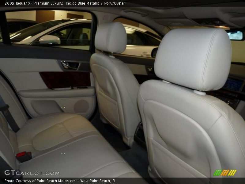 Indigo Blue Metallic / Ivory/Oyster 2009 Jaguar XF Premium Luxury