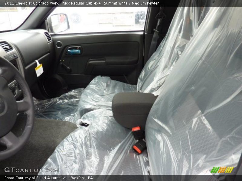 Summit White / Medium Pewter 2011 Chevrolet Colorado Work Truck Regular Cab 4x4