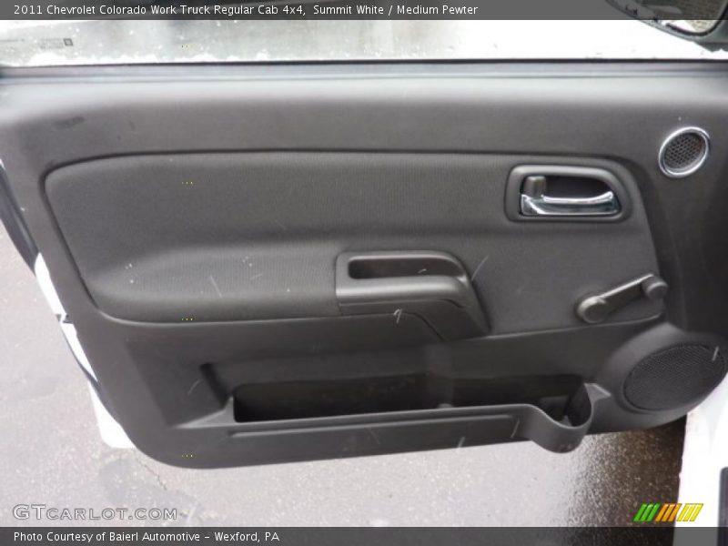 Summit White / Medium Pewter 2011 Chevrolet Colorado Work Truck Regular Cab 4x4