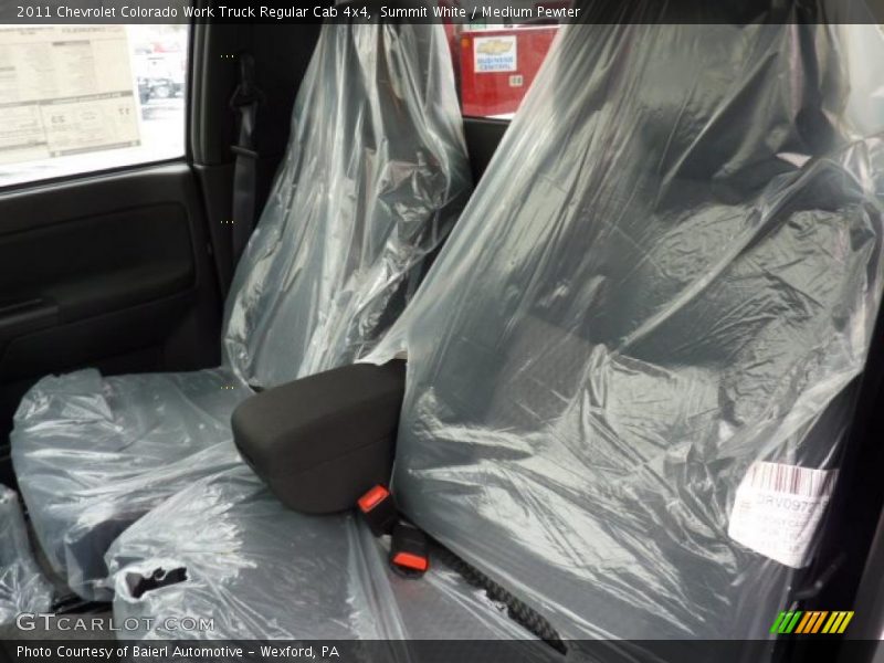 Summit White / Medium Pewter 2011 Chevrolet Colorado Work Truck Regular Cab 4x4