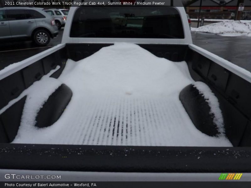 Summit White / Medium Pewter 2011 Chevrolet Colorado Work Truck Regular Cab 4x4
