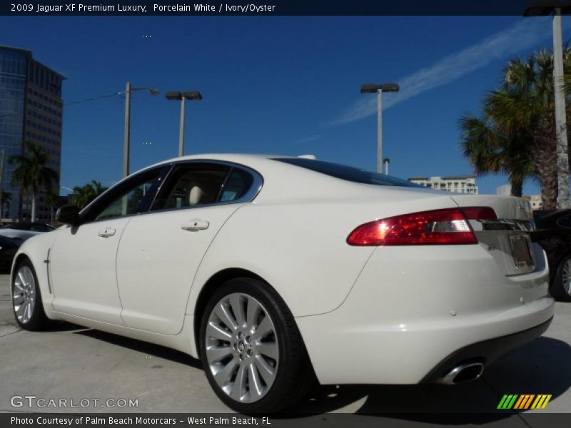 Porcelain White / Ivory/Oyster 2009 Jaguar XF Premium Luxury