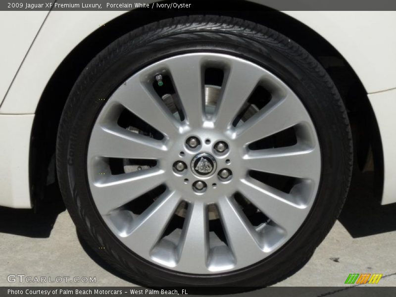Porcelain White / Ivory/Oyster 2009 Jaguar XF Premium Luxury