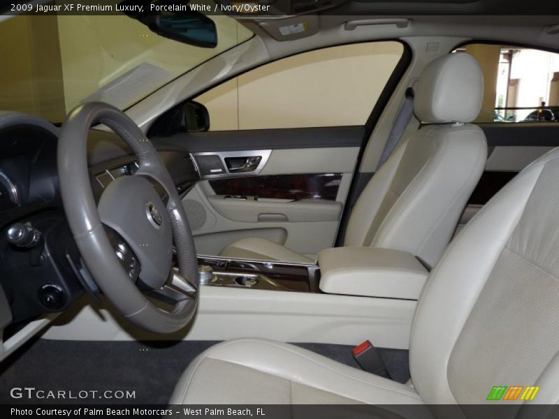 Porcelain White / Ivory/Oyster 2009 Jaguar XF Premium Luxury