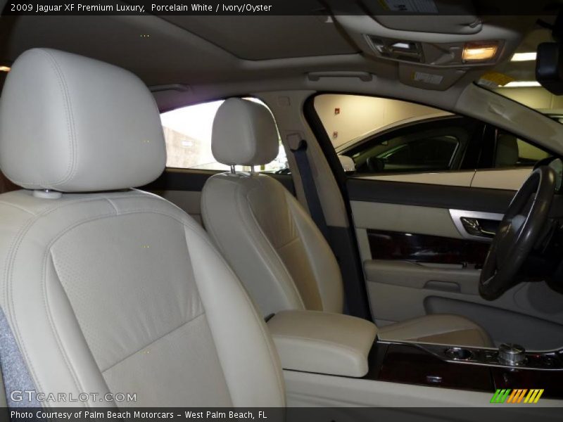 Porcelain White / Ivory/Oyster 2009 Jaguar XF Premium Luxury