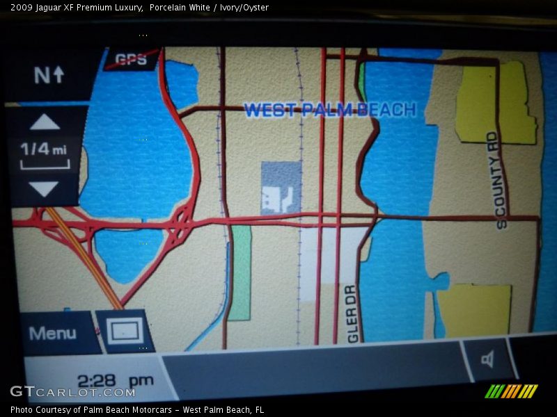 Porcelain White / Ivory/Oyster 2009 Jaguar XF Premium Luxury