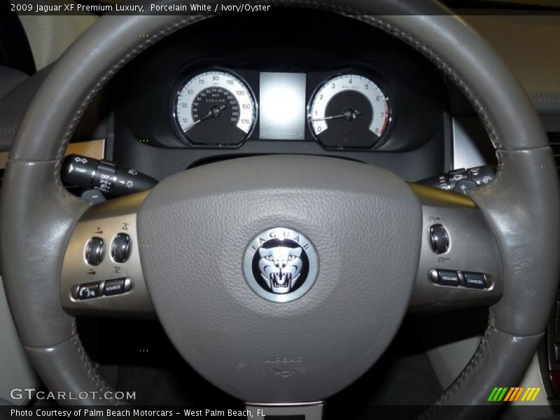 Porcelain White / Ivory/Oyster 2009 Jaguar XF Premium Luxury