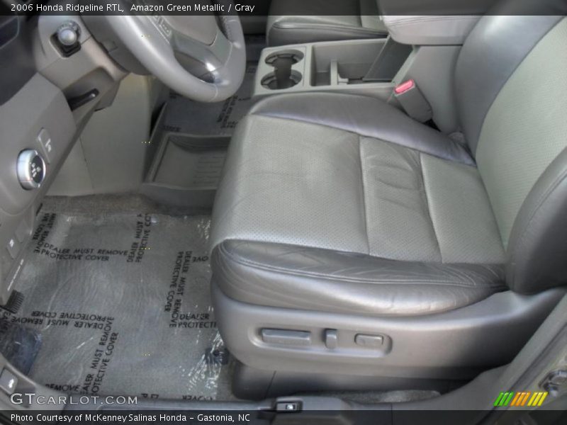 Amazon Green Metallic / Gray 2006 Honda Ridgeline RTL