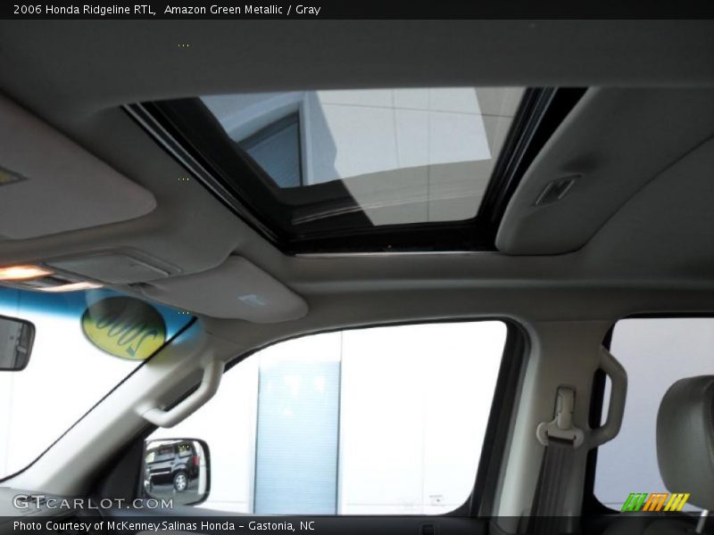 Amazon Green Metallic / Gray 2006 Honda Ridgeline RTL