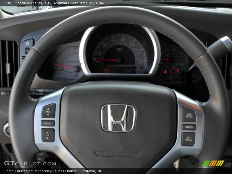 Amazon Green Metallic / Gray 2006 Honda Ridgeline RTL