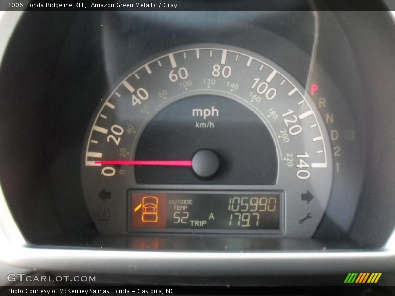 Amazon Green Metallic / Gray 2006 Honda Ridgeline RTL