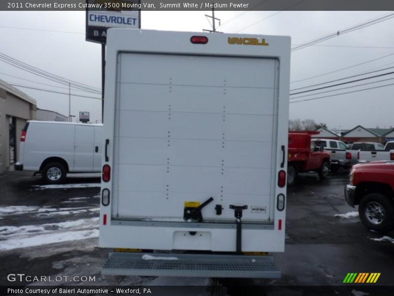 Summit White / Medium Pewter 2011 Chevrolet Express Cutaway 3500 Moving Van