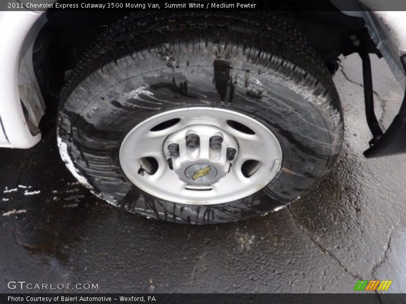 Summit White / Medium Pewter 2011 Chevrolet Express Cutaway 3500 Moving Van
