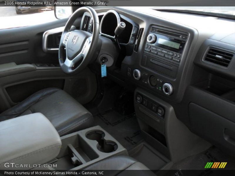 Amazon Green Metallic / Gray 2006 Honda Ridgeline RTL