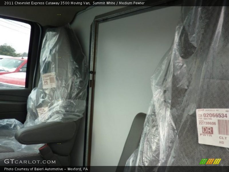 Summit White / Medium Pewter 2011 Chevrolet Express Cutaway 3500 Moving Van