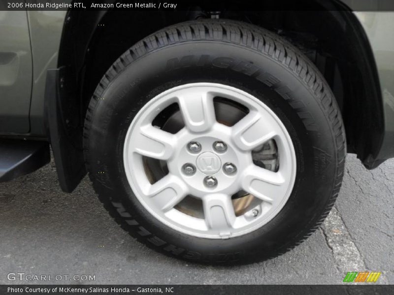 Amazon Green Metallic / Gray 2006 Honda Ridgeline RTL