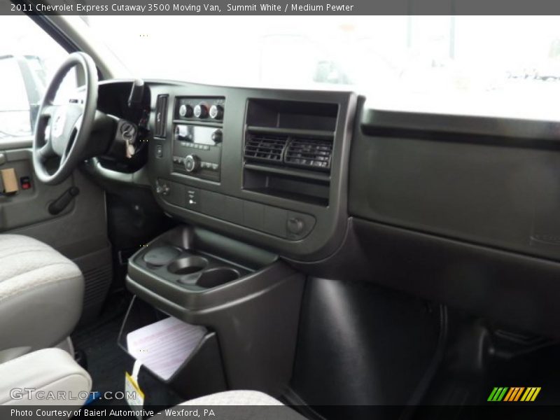  2011 Express Cutaway 3500 Moving Van Medium Pewter Interior
