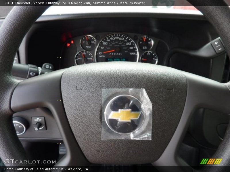 Summit White / Medium Pewter 2011 Chevrolet Express Cutaway 3500 Moving Van