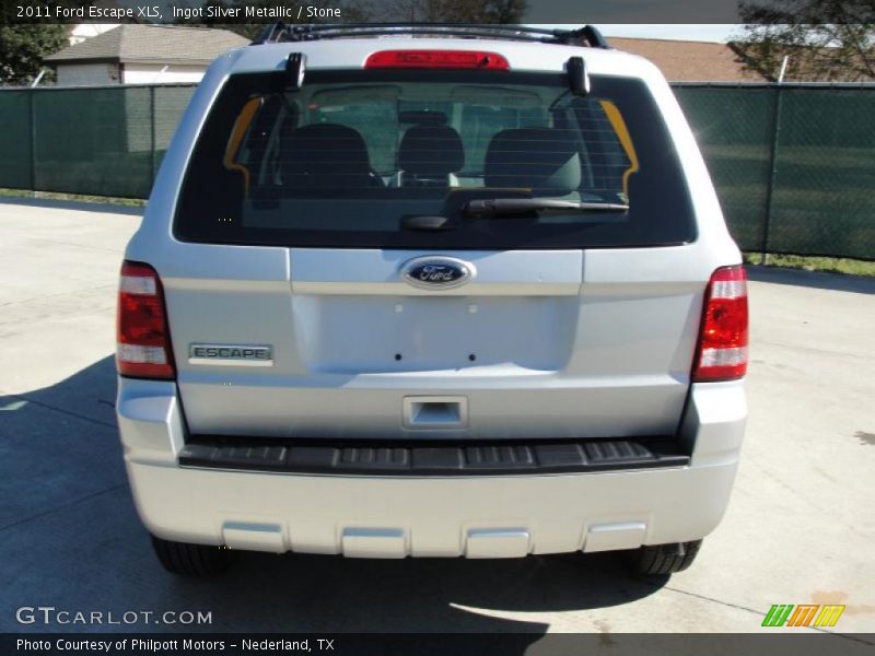 Ingot Silver Metallic / Stone 2011 Ford Escape XLS