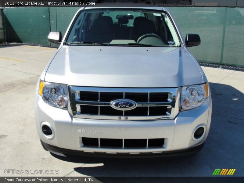 Ingot Silver Metallic / Stone 2011 Ford Escape XLS