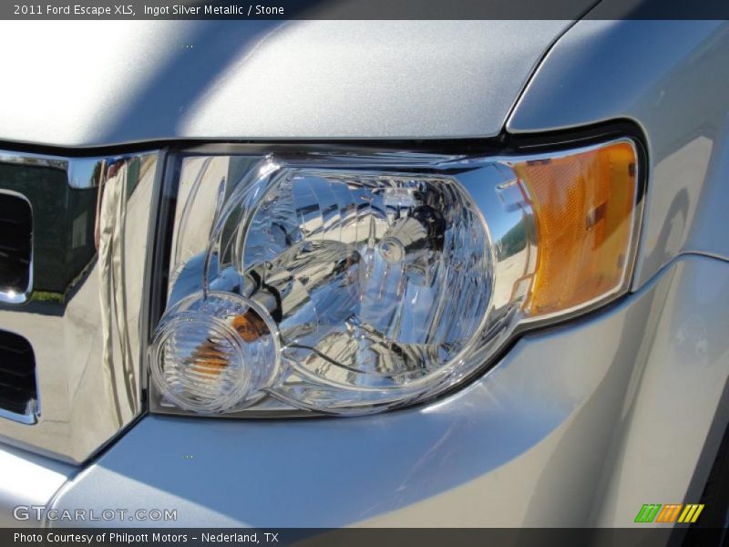 Ingot Silver Metallic / Stone 2011 Ford Escape XLS