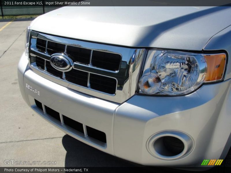 Ingot Silver Metallic / Stone 2011 Ford Escape XLS