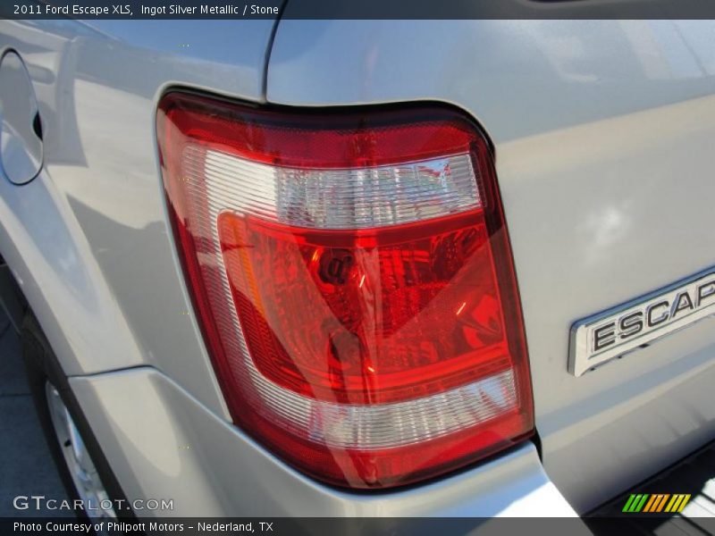 Ingot Silver Metallic / Stone 2011 Ford Escape XLS