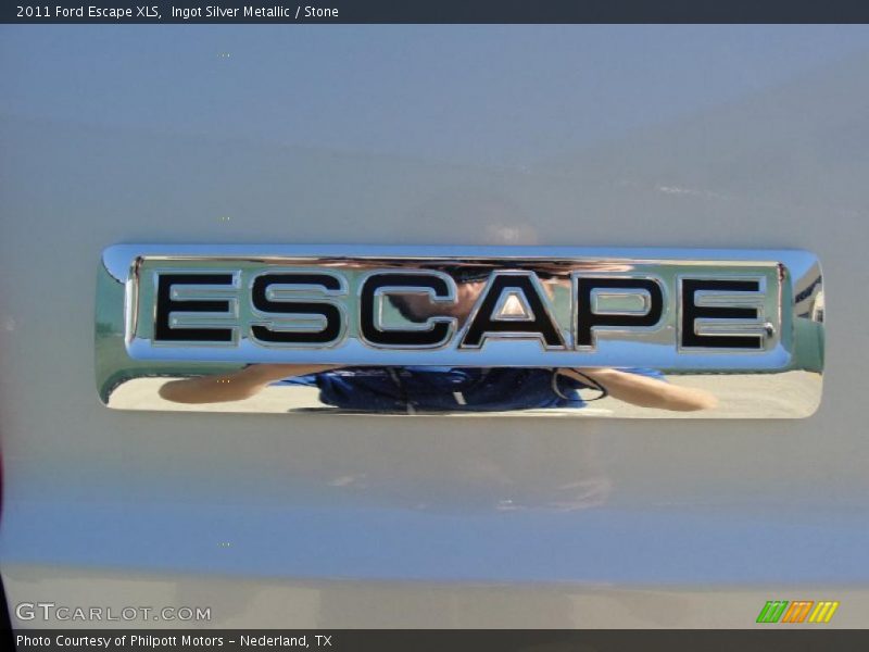 Ingot Silver Metallic / Stone 2011 Ford Escape XLS