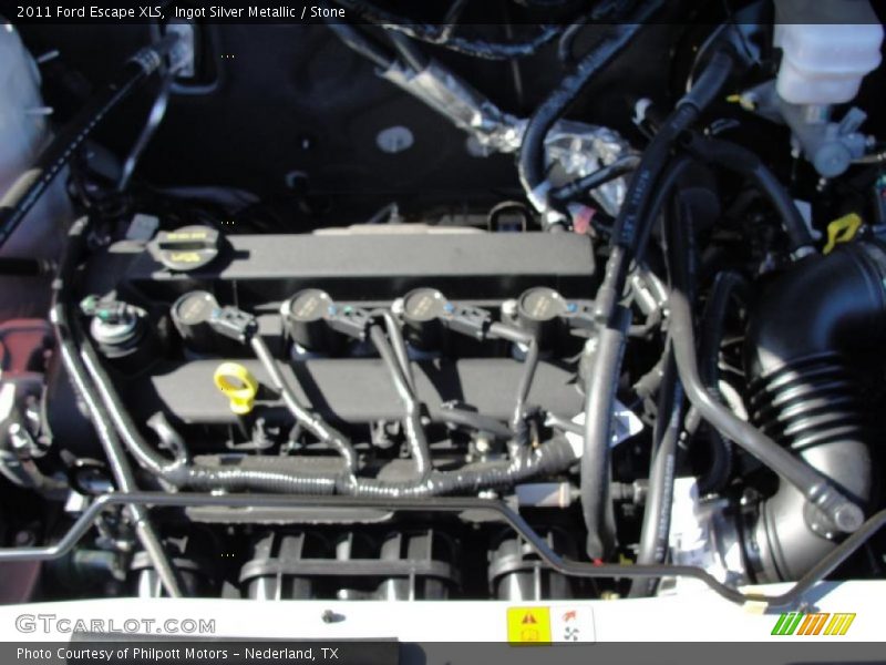 Ingot Silver Metallic / Stone 2011 Ford Escape XLS