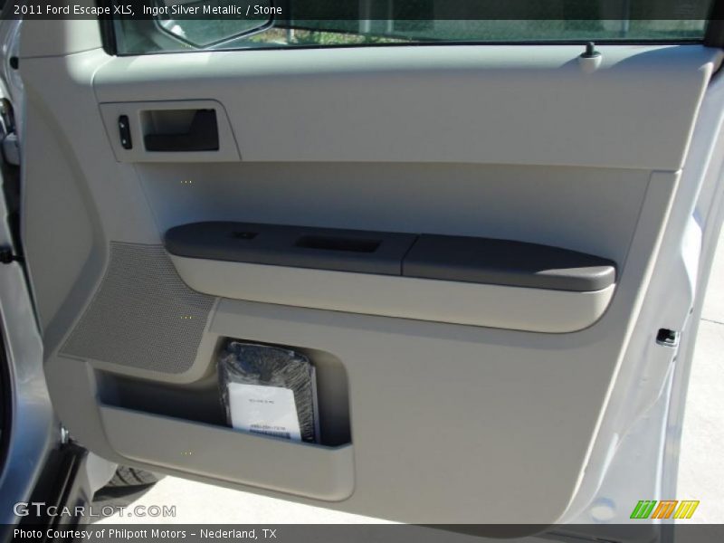 Ingot Silver Metallic / Stone 2011 Ford Escape XLS