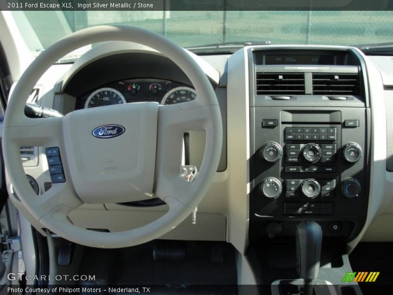 Ingot Silver Metallic / Stone 2011 Ford Escape XLS