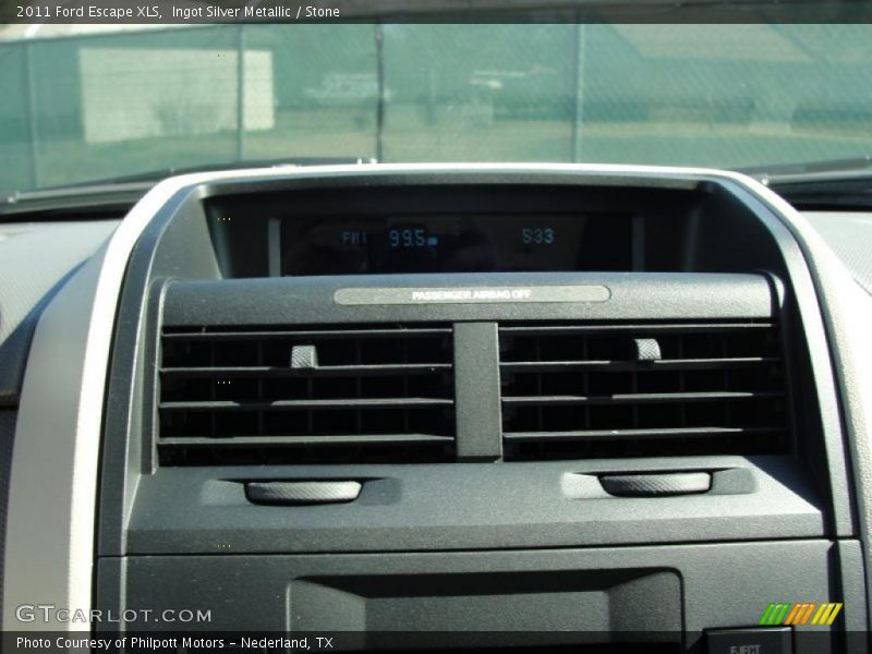 Ingot Silver Metallic / Stone 2011 Ford Escape XLS