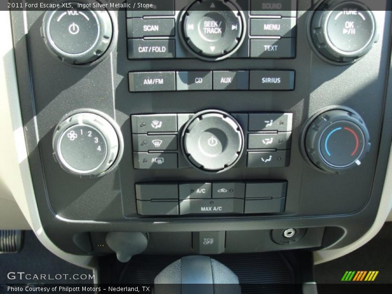 Controls of 2011 Escape XLS