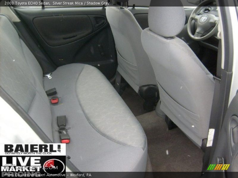 Silver Streak Mica / Shadow Gray 2003 Toyota ECHO Sedan