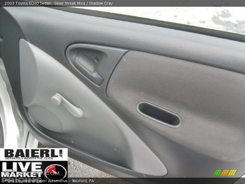 Silver Streak Mica / Shadow Gray 2003 Toyota ECHO Sedan