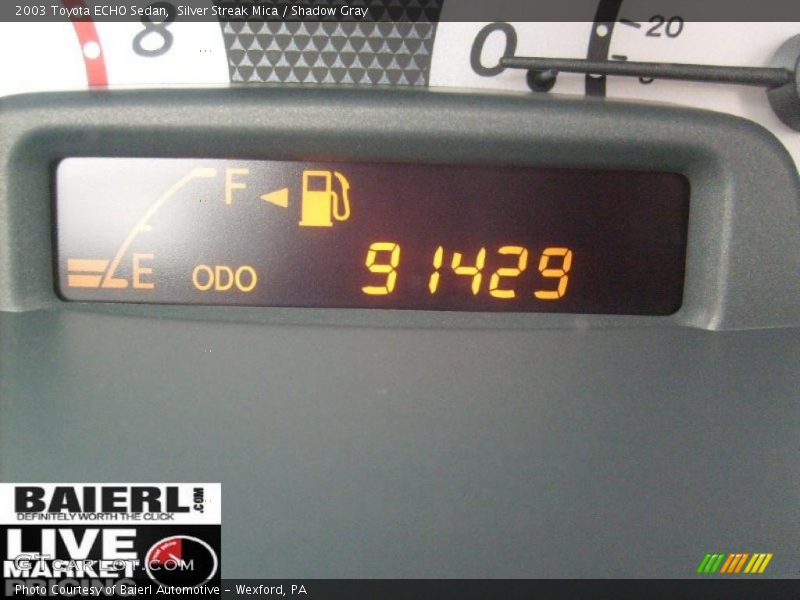Silver Streak Mica / Shadow Gray 2003 Toyota ECHO Sedan