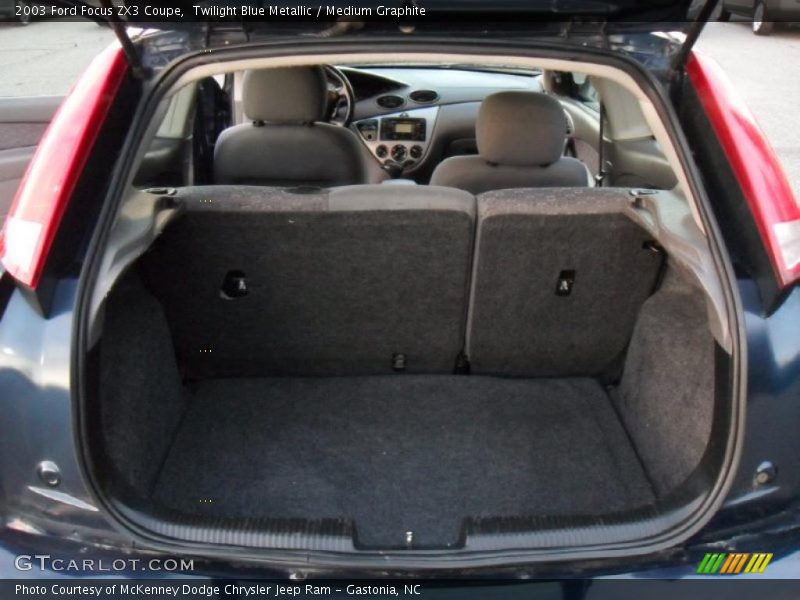 Twilight Blue Metallic / Medium Graphite 2003 Ford Focus ZX3 Coupe
