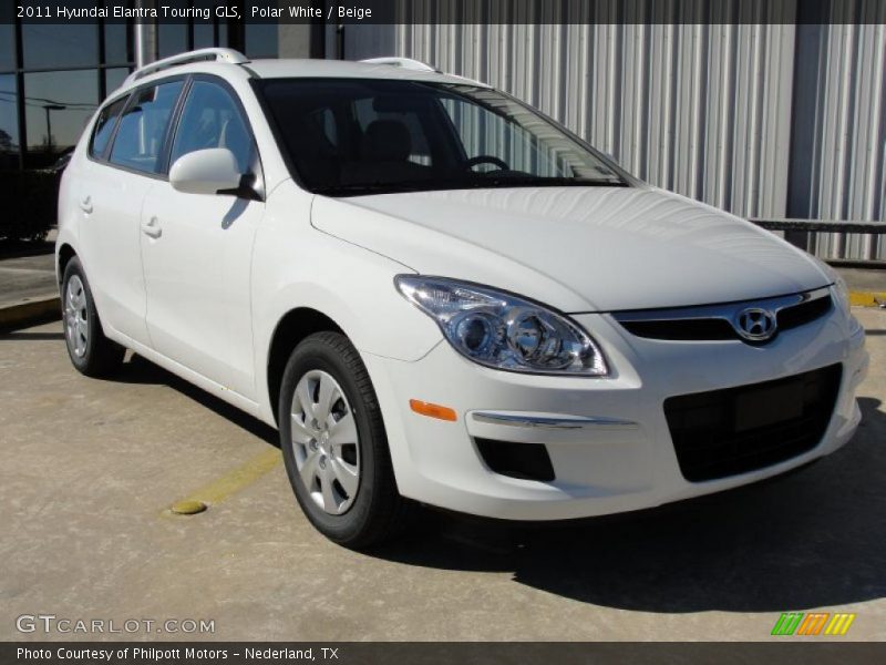 Front 3/4 View of 2011 Elantra Touring GLS