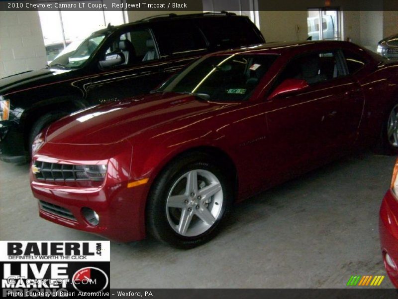 Red Jewel Tintcoat / Black 2010 Chevrolet Camaro LT Coupe