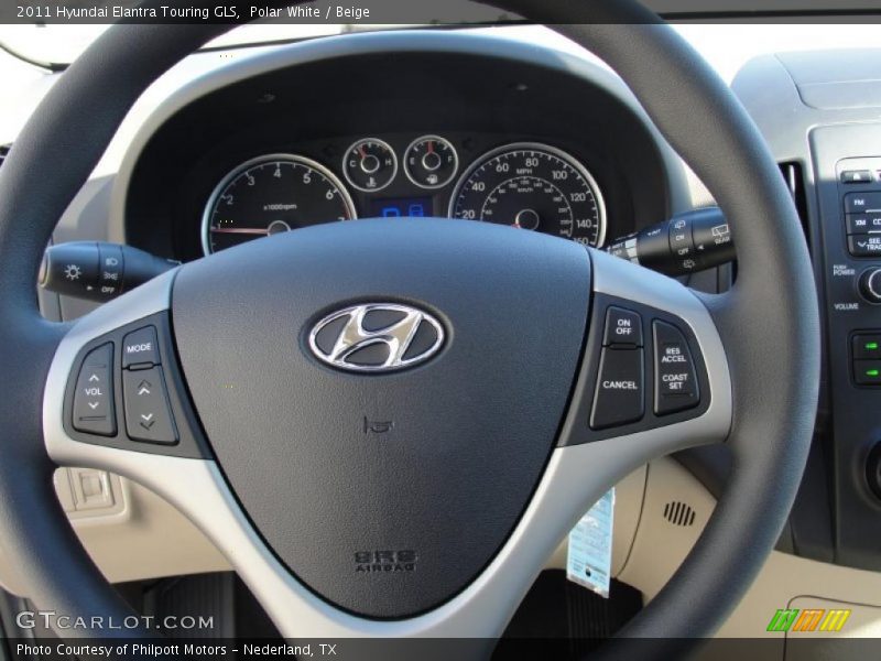  2011 Elantra Touring GLS Steering Wheel
