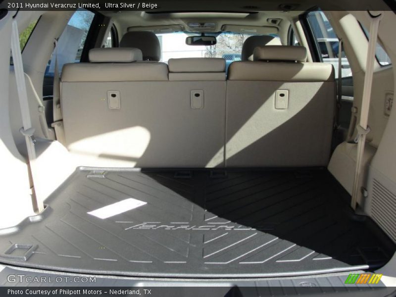 Ultra Silver / Beige 2011 Hyundai Veracruz Limited