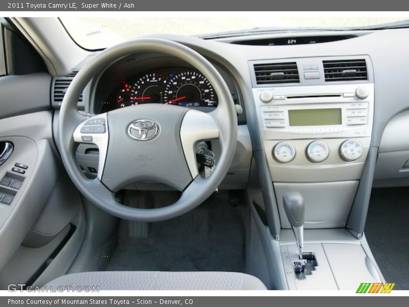 Super White / Ash 2011 Toyota Camry LE