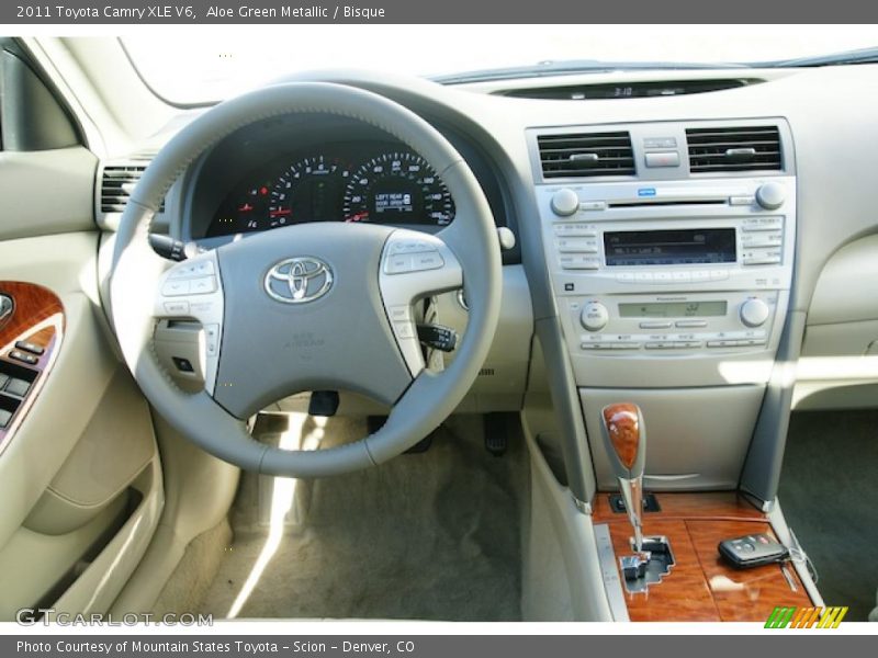 Dashboard of 2011 Camry XLE V6